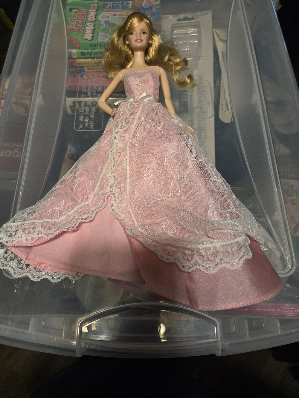2015 Birthday Wishes Barbie Pink Label Collector Edition! blonde model doll